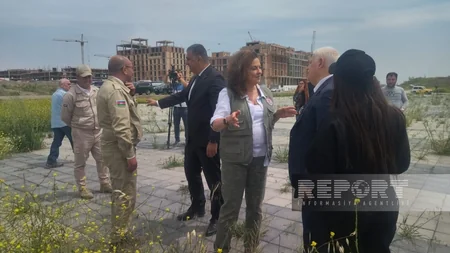 “Sülhün Kökləri” təşkilatının təsisçisi azad edilmiş ərazilərdə səfərdədir