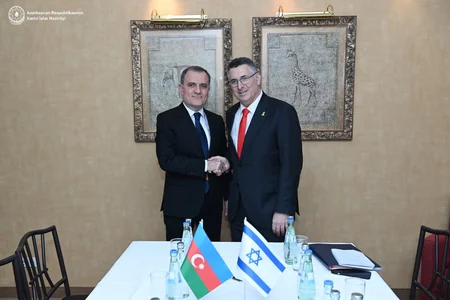 Azerbaijani, Israeli FMs explore situation in Middle East
