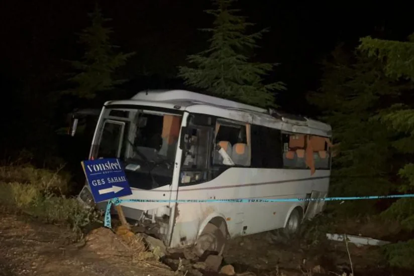 В Турции разбился микроавтобус с полицейскими, пострадали более 10 человек