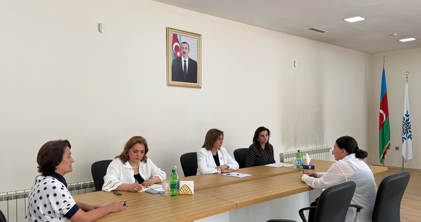 Bahar Muradova Balakəndə vətəndaşları qəbul edib