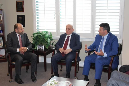 Mübariz Qurbanlı San-Fransisko Şəhər Şurasının üzvü və Kaliforniya Ştat senatoru ilə görüşüb