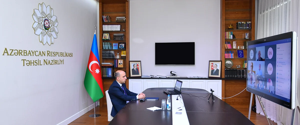 Yeni Təhsil naziri İctimai Şura üzvləri ilə videokonfrans keçirib