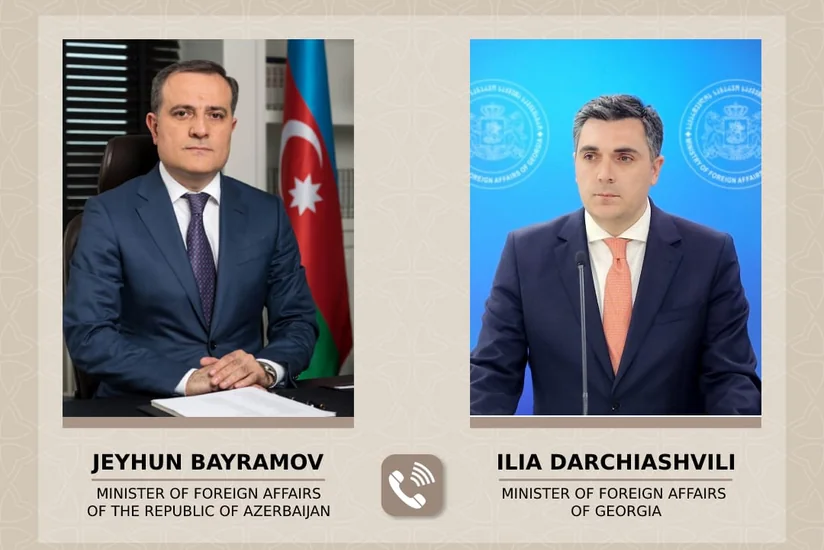 Джейхун Байрамов поблагодарил грузинского коллегу