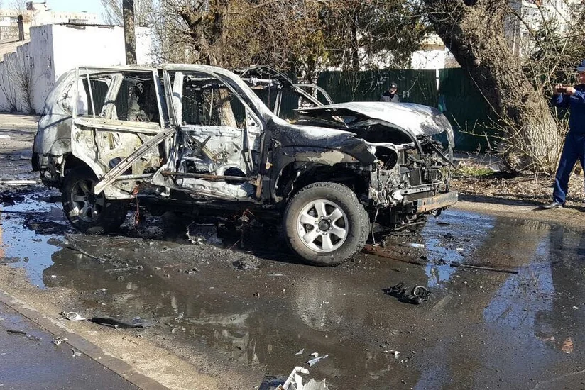 Полковник Службы безопасности Украины убит в результате взрыва в центре Мариуполя - ВИДЕО