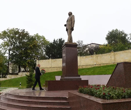 Prezident İlham Əliyev Lerikə səfərə gedib