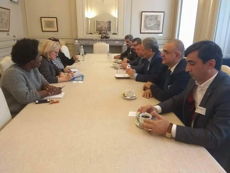 Mətbuat Şurasının sədri Brüsseldə “Xocalıya ədalət” mitinqinə qatılıb