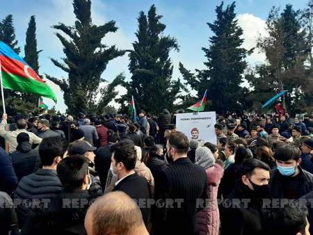 Vətən müharibəsi şəhidi dəfn edildi - YENİLƏNİB