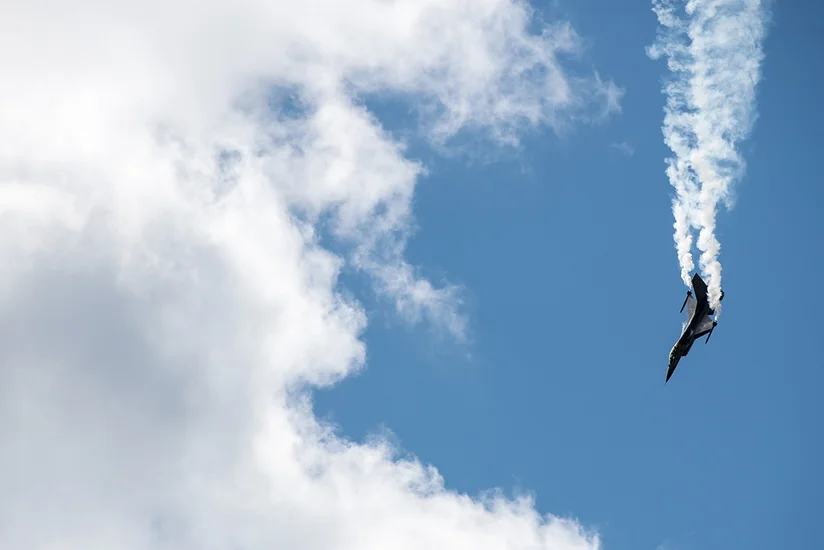 US Air Force F-16 fighter jet crashes at New Mexico base