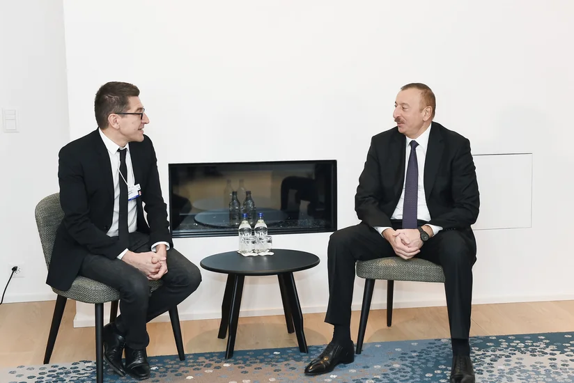 Prezident İlham Əliyev “Lazzard Freres” şirkətinin sədri və baş icraçı direktoru ilə görüşüb