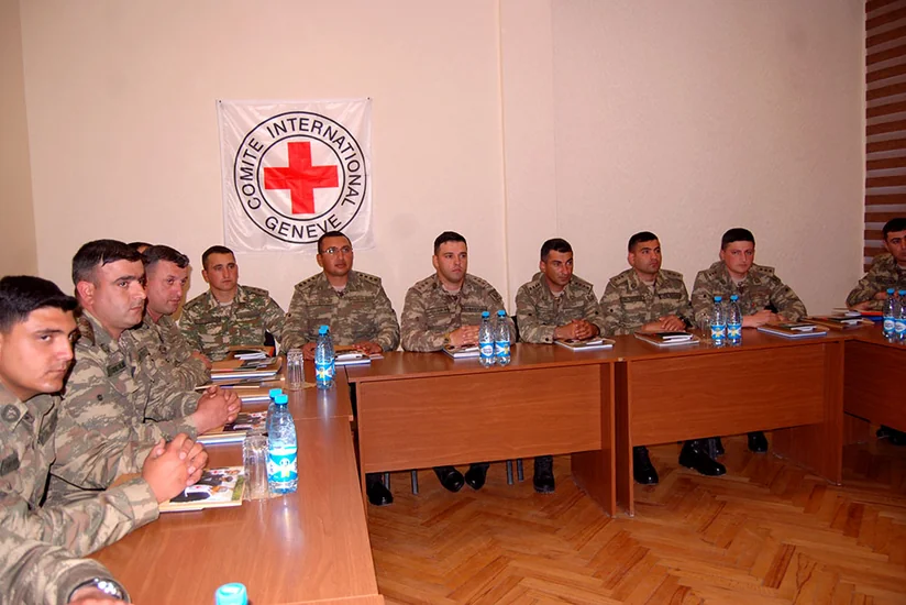Beynəlxalq humanitar hüquq üzrə təlimatçıların təlim kursu keçirilir