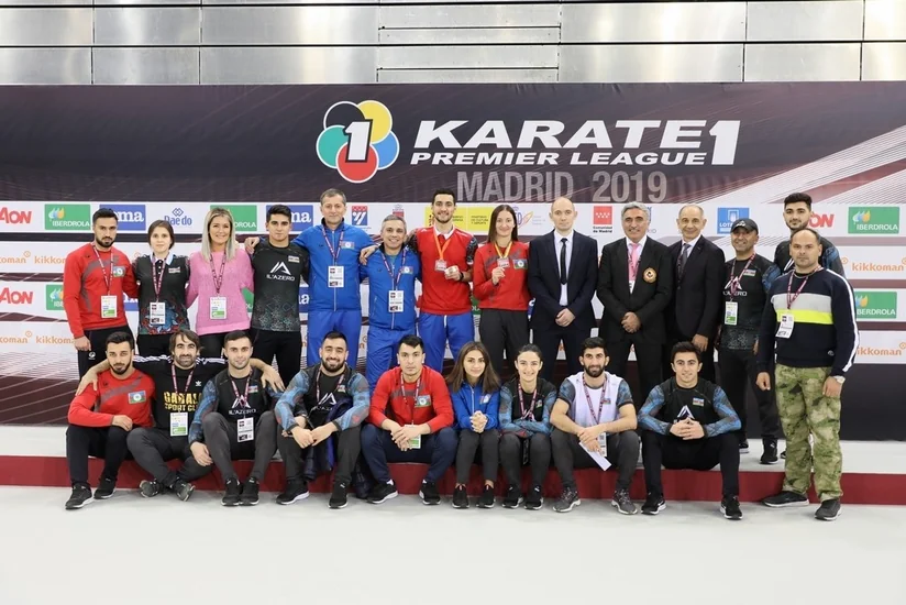 Azərbaycan karateçiləri Premyer Liqanın son mərhələsində 2 medal qazanıb