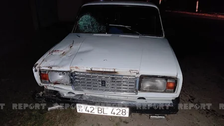 Lənkəranda avtomobil 72 yaşlı piyadanı vurdu