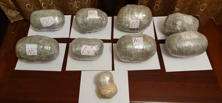 İrandan Azərbaycana 9 kq narkotikin keçirilməsinin qarşısı alınıb, saxlanılan var