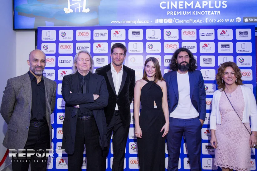 “Cinemaplus”da “Əli və Nino” filminin yaradıcı heyətinin mətbuat nümayəndələri ilə görüşü olub