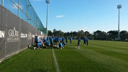 Antalyada toplanışda olan futbol üzrə Azərbaycan millisi ilk məşqinə çıxıb