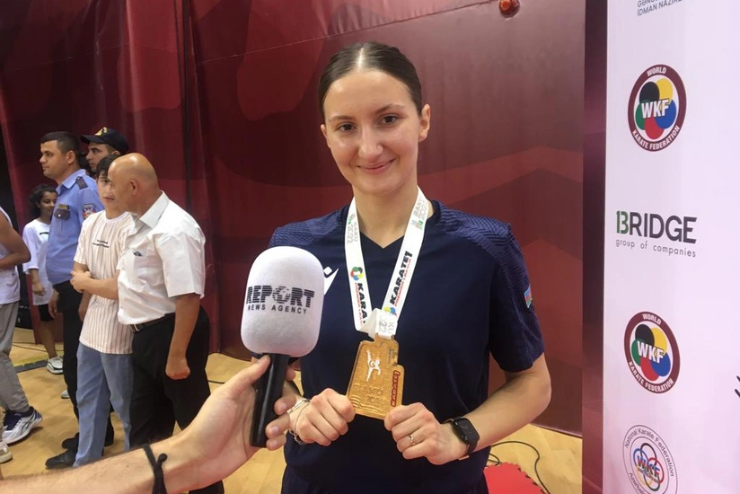 İrina Zaretskaya: Bakıda döyüşəndə özümü köpək balığı kimi hiss edirəm