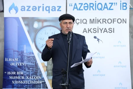 Cəlilabadda vətəndaşların qaz təchizatı ilə bağlı problemləri dinlənilib