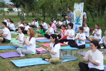 Şabranda Ümumdünya Yoqa Günü qeyd olunub
