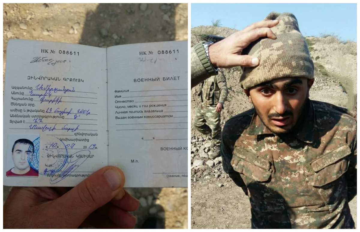 Düşmənin daha bir döyüşçüsü ələ keçirilib