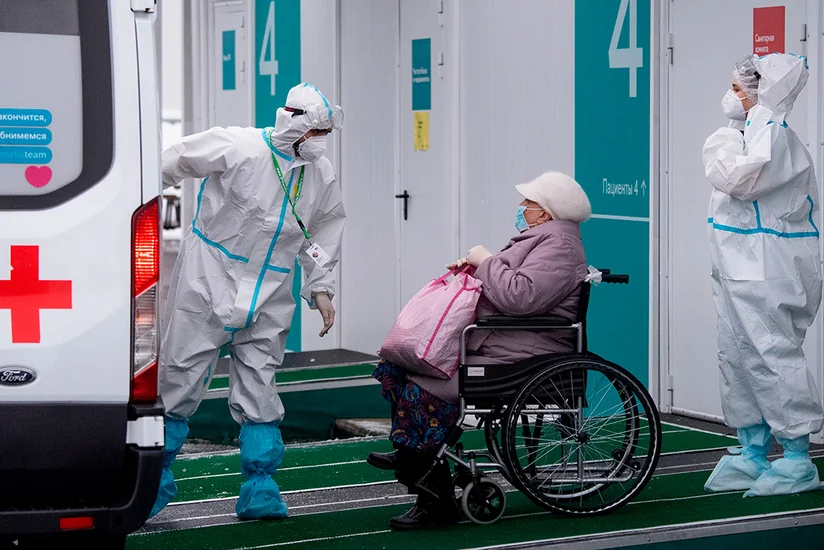 В России за сутки число заразившихся COVID-19 превысило 32,6 тыс.