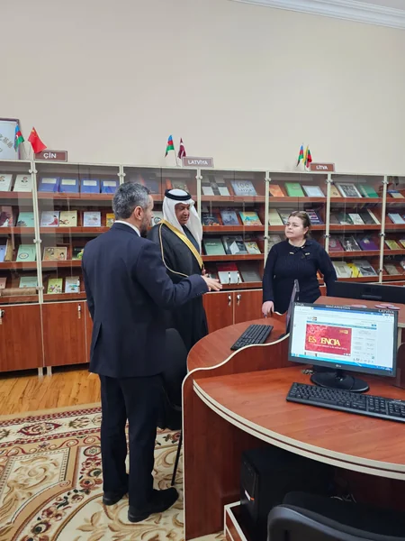 Azərbaycan və Səudiyyə Ərəbistanının milli kitabxanaları arasında əməkdaşlığın genişləndirilməsi müzakirə edilib