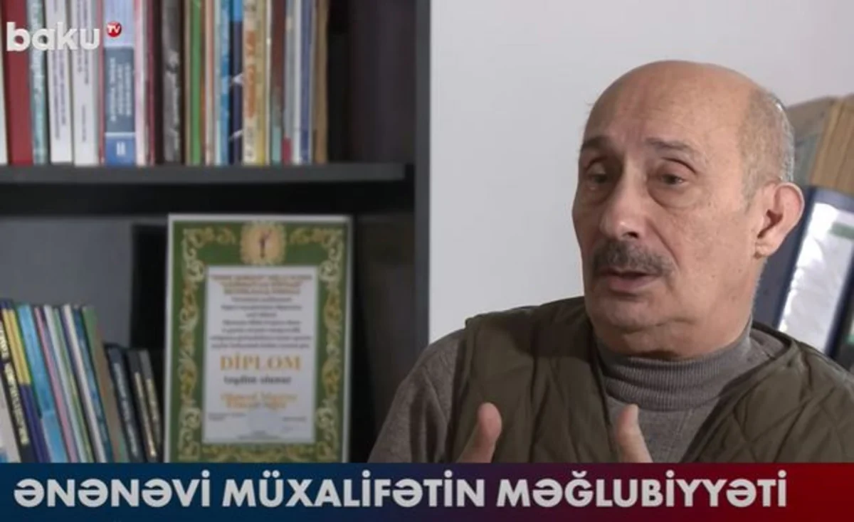 Зардушт Ализаде: Традиционная оппозиция не может мыслить логически