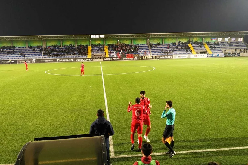 Keşlənin futbolçusu qol vurduqdan sonra zədələnib