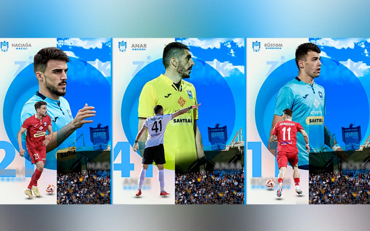 Zirə klubu 3 futbolçusu ilə müqaviləni uzadıb