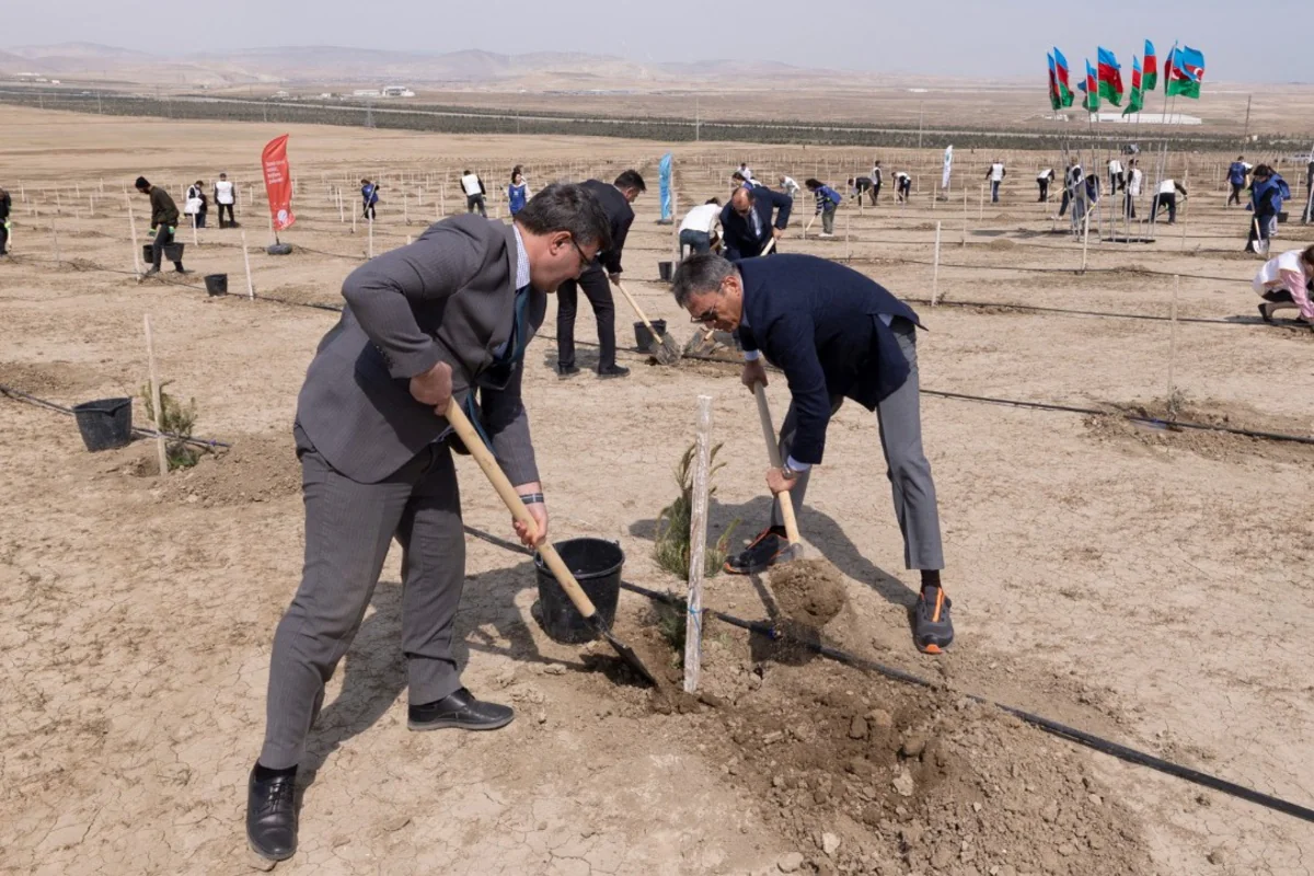 Azerbaijan hosts tree planting campaign to mark International Earth Day
