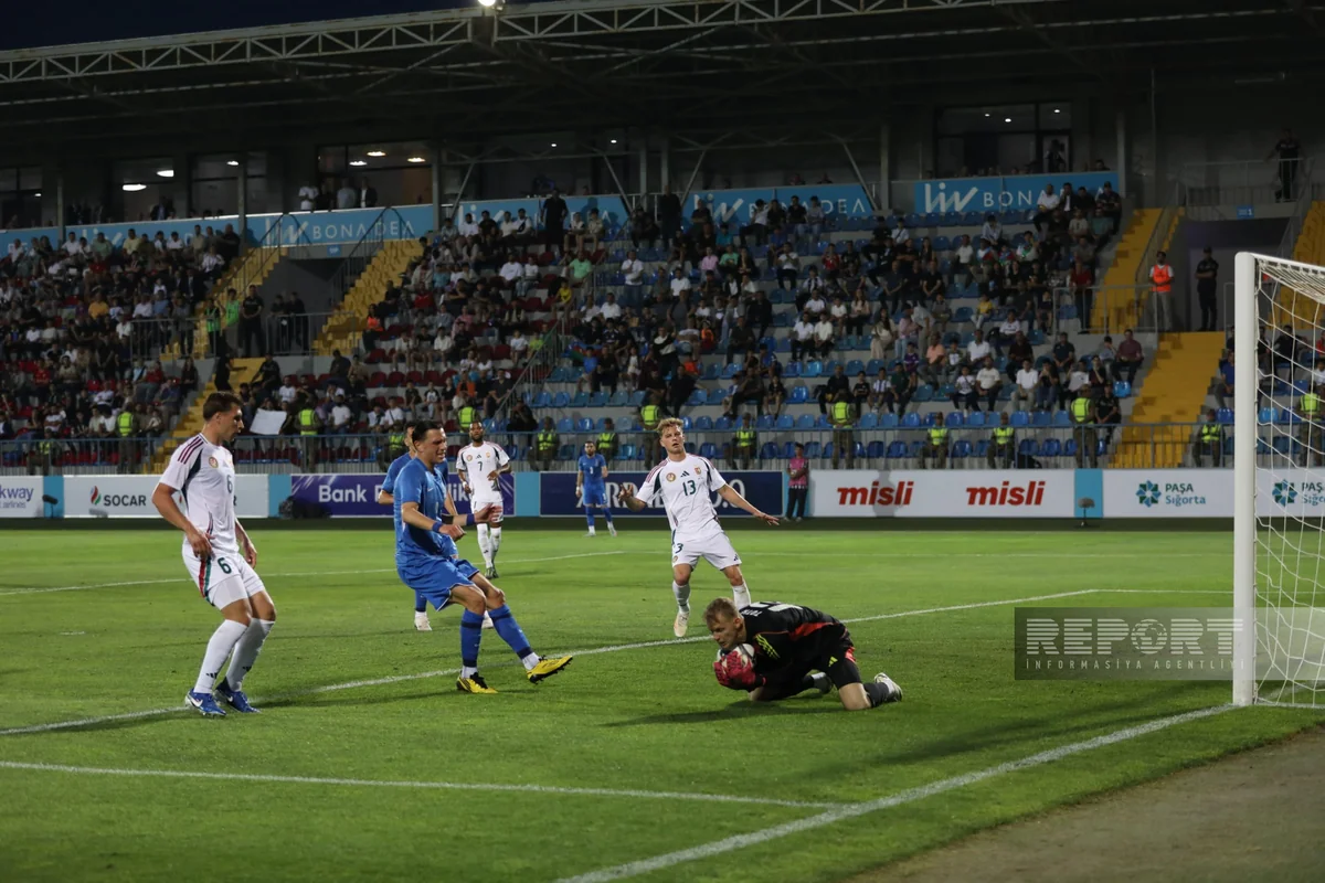 Azərbaycan millisi Macarıstana uduzub