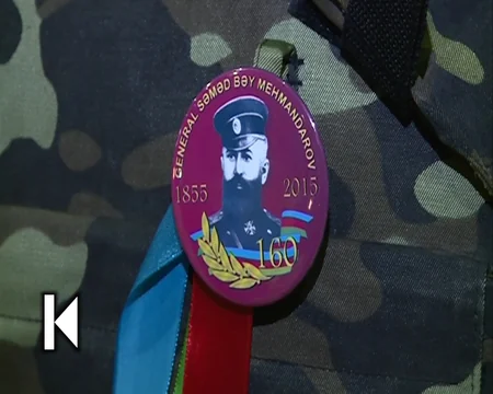 ​Gəncədə general Səməd bəy Mehmandarovun 160 illik yubileyi qeyd olunub