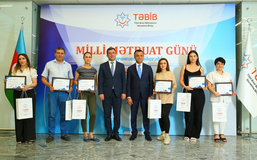 TƏBİB jurnalistlərlə Milli Mətbuat Gününü qeyd edib