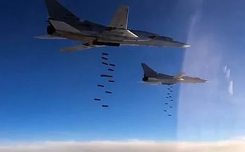 Шесть дальних бомбардировщиков Ту-22М3 наненсли удары по ИГИЛ в Сирии