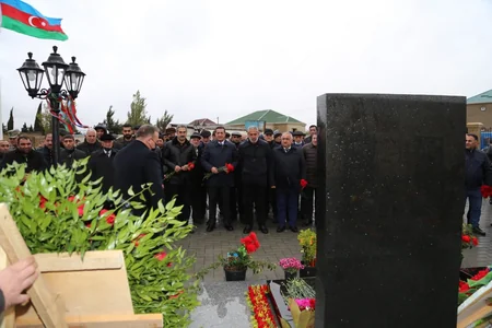Vətən müharibəsi şəhidi Şahgündüz Cabbarovun anım mərasimi keçirilib