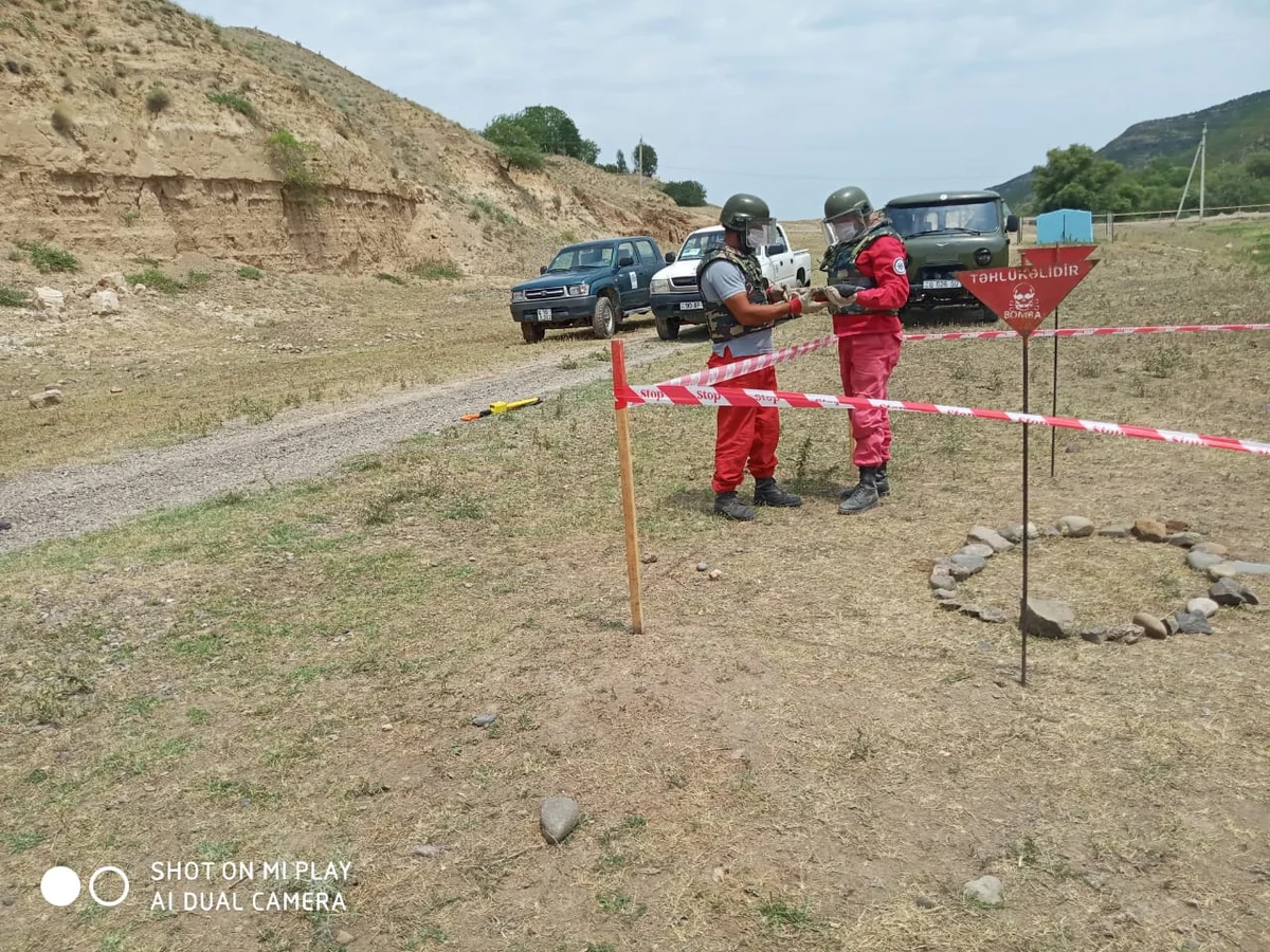 Qazaxda raket tapılıb