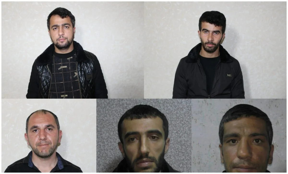 Ağdaş polisi əməliyyat keçirib, 5 nəfər saxlanılıb