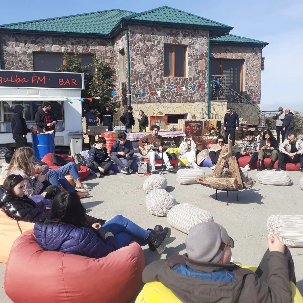 Abşeron Milli Parkında Kamp Əyləncəsi adlı tədbir keçirilib