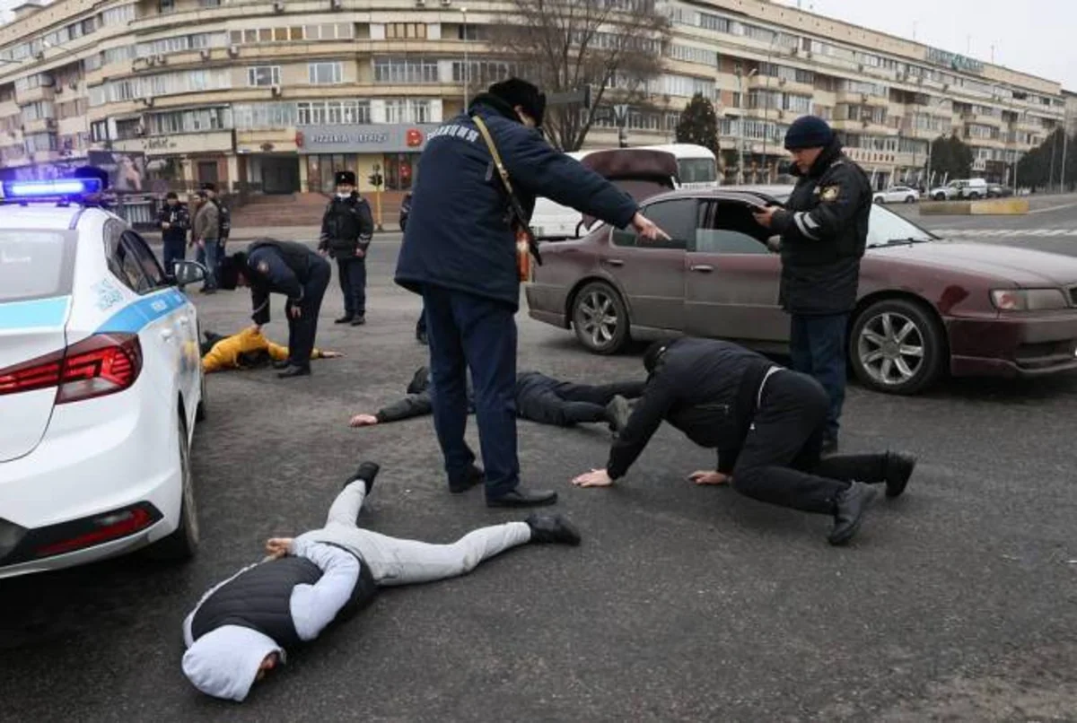 Almatıda qanunsuz aksiyaların 2 159 iştirakçısı saxlanılıb