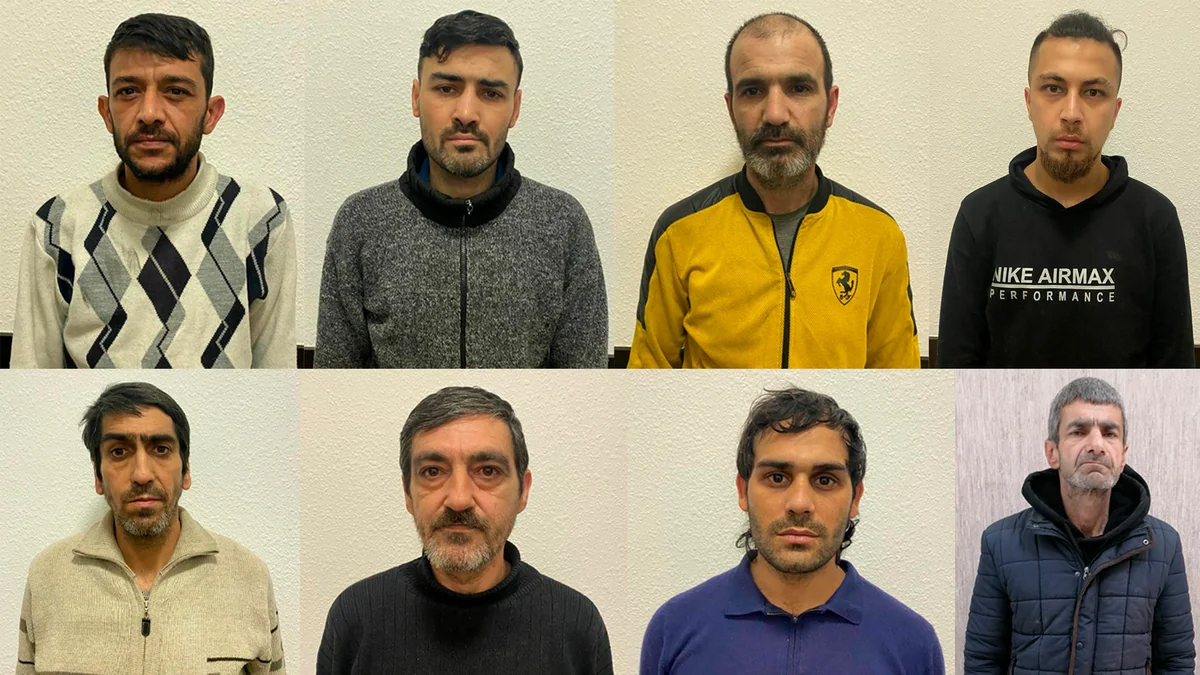 Qanunsuz silah gəzdirən 8 nəfər saxlanılıb