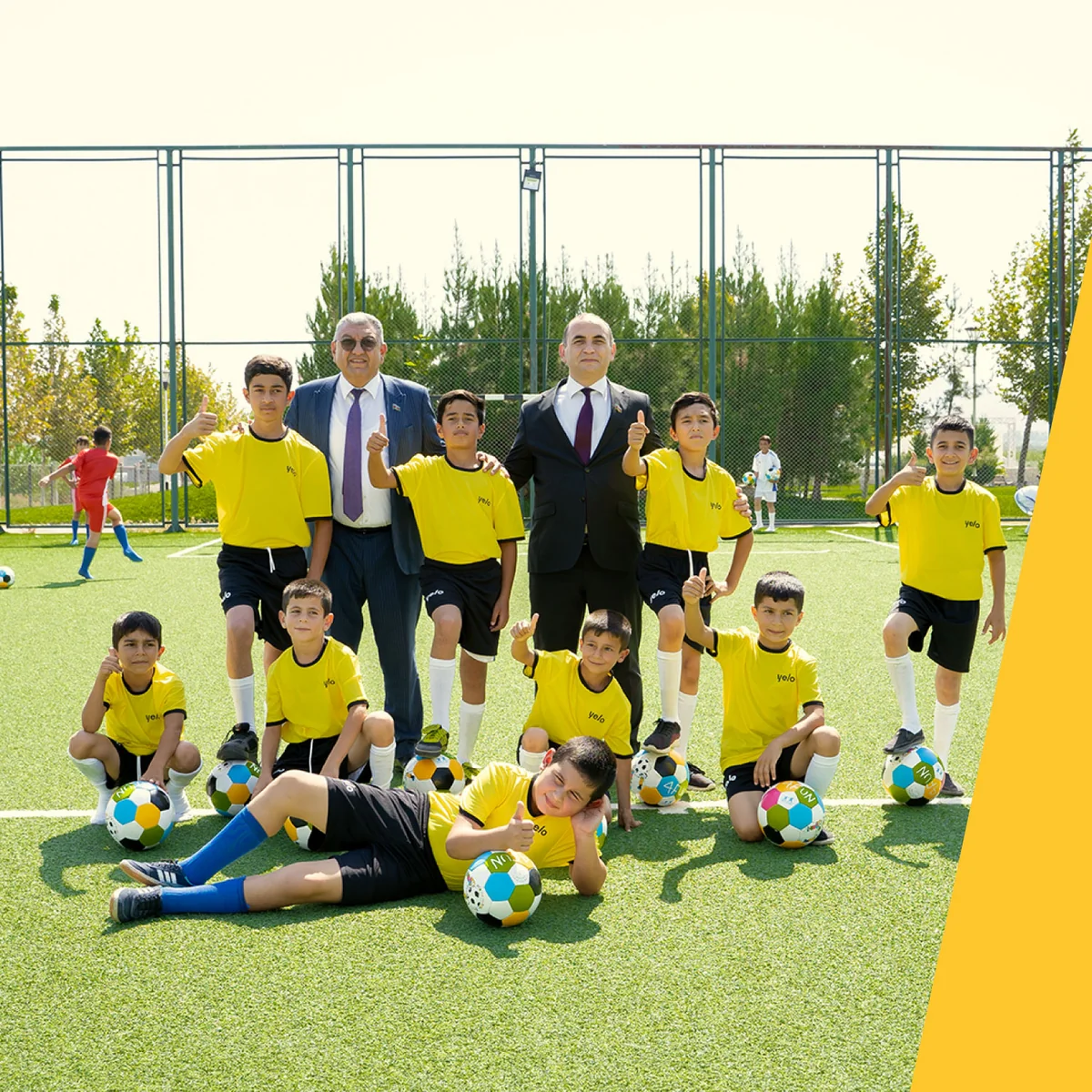 Yelo Bankdan “Kəndlərdə idmanı inkişaf etdirək” layihəsinə dəstək