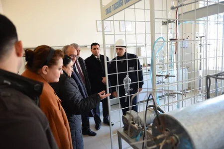 Azərikimya İstehsalat Birliyində ADNSU-nun nümayəndə heyəti ilə görüş keçirilib - FOTO