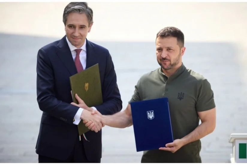 Ukrayna İrlandiya ilə təhlükəsizliklə bağlı sazişə imza atıb