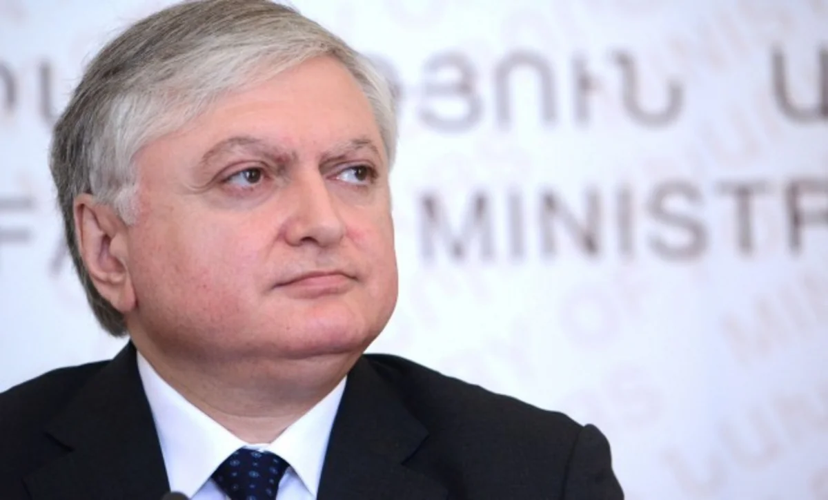 Налбандян переназначен на пост главы МИД Армении