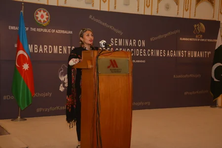 Pakistanlı nazir: Ermənilərin Xocalıda mülki əhaliyə qarşı törətdiyi qətliam bəşəriyyətə qarşı cinayətdir