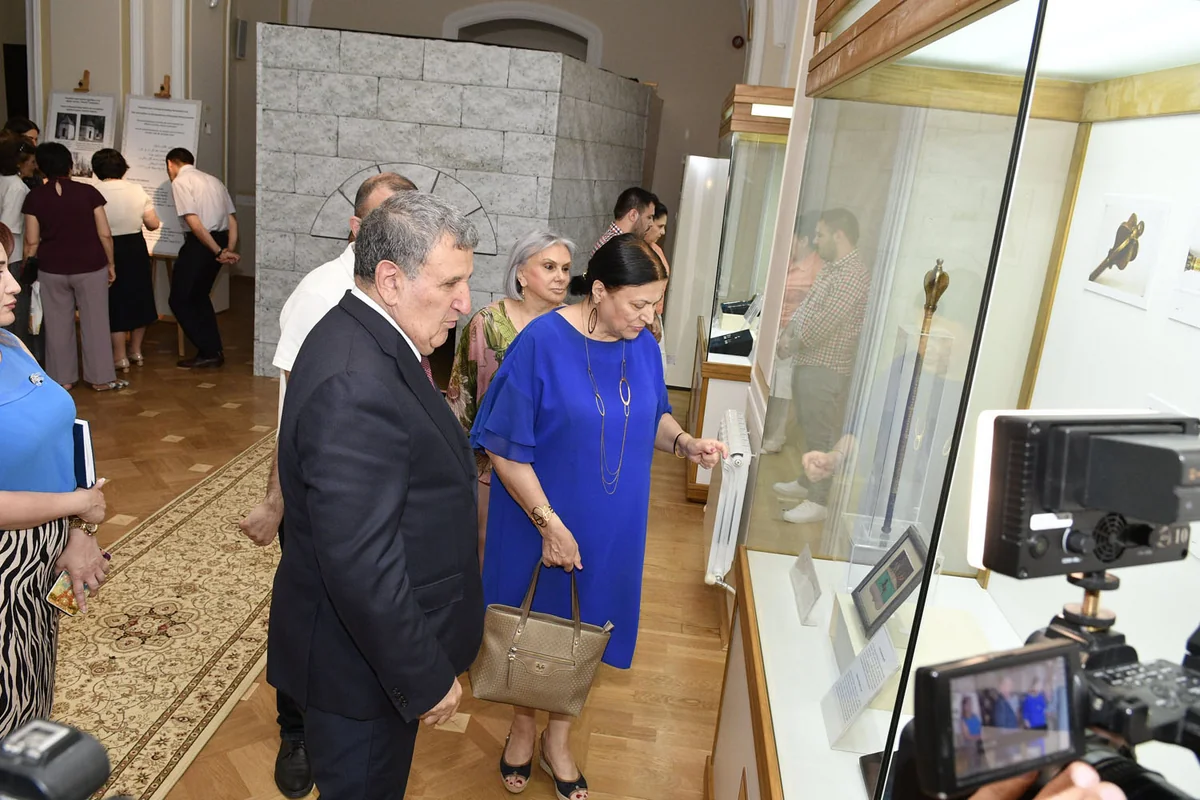 Pənahəli xan Cavanşirin başdaşı bərpadan sonra ilk dəfə nümayiş olunub