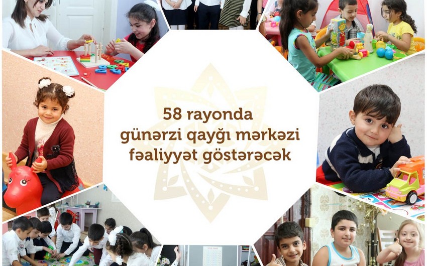 Daha 30 rayonda günərzi qayğı mərkəzi yaradılacaq