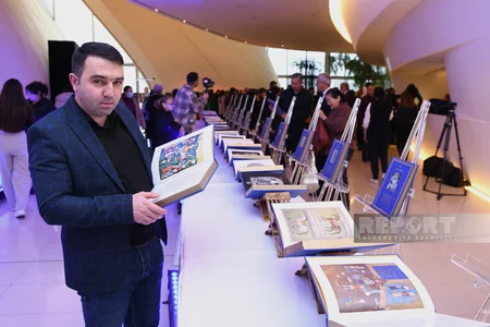 Heydər Əliyev Mərkəzində “Özbəkistanın mədəni irsi dünya külliyyatında” kitabının təqdimatı olub