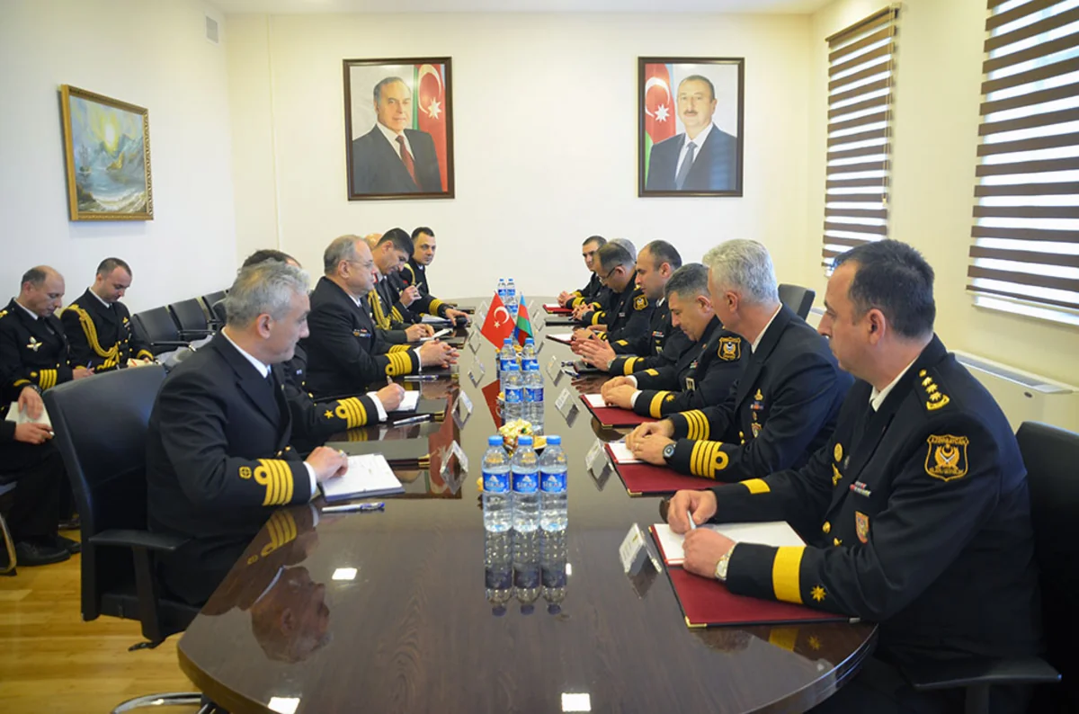 Türkiyənin nümayəndə heyəti Azərbaycanın Hərbi Dəniz Qüvvələrində olub