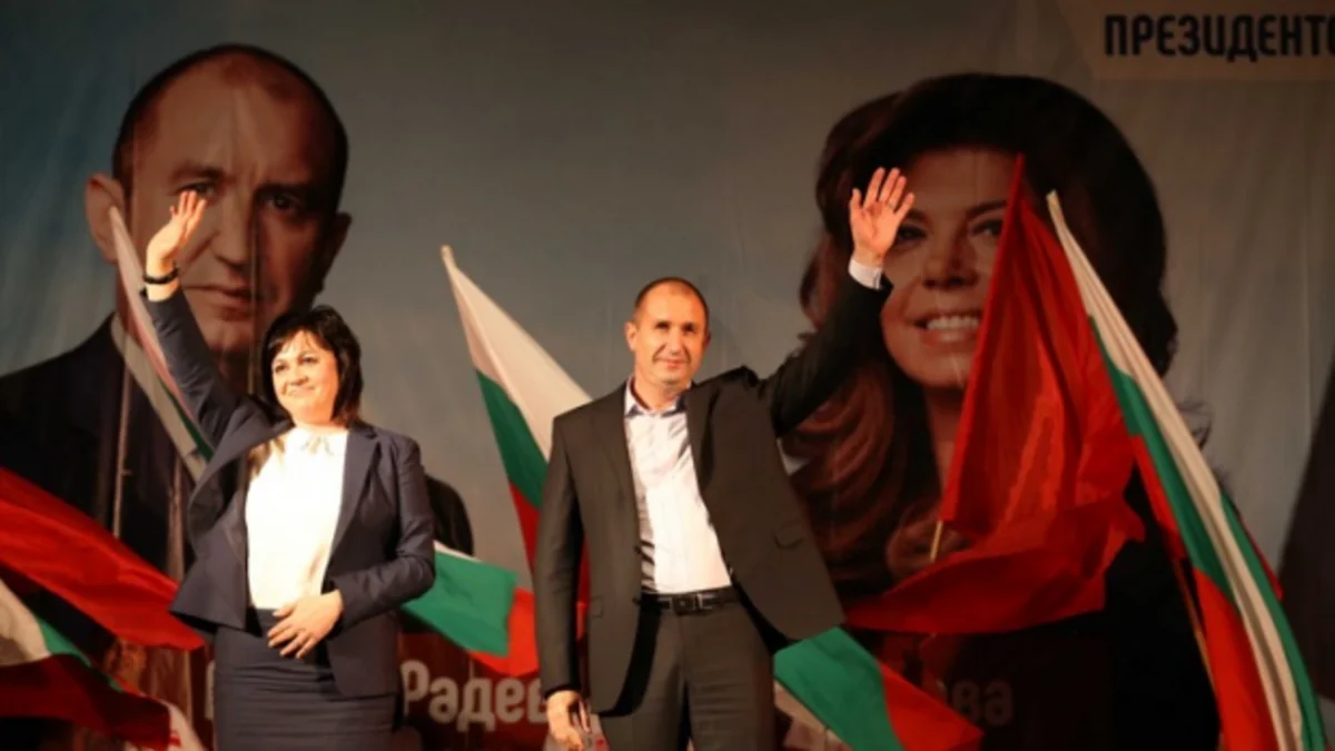 Sosialist Rumen Radev Bolqarıstanın yeni prezidenti seçilib