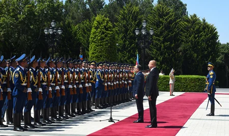 Official welcome ceremony held for President of Albania